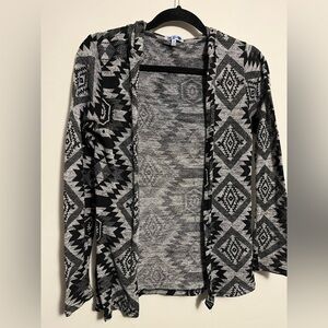 Blu-💙 Hooded Cardigan, Size M